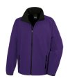 Softshell Jas Result R231M Purple-Black